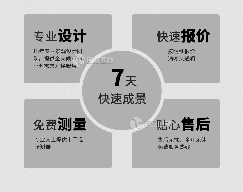 朗汀園林服務內(nèi)容